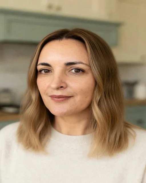 Alejandrina Varela, nutricionista, en su cocina.